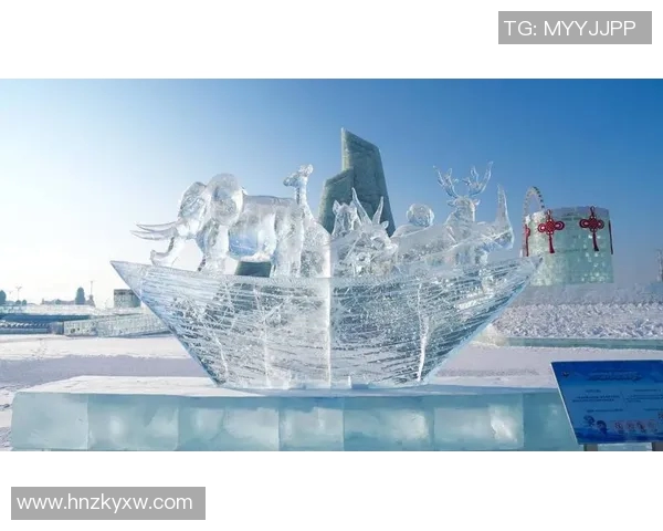 冰雕艺术与篮球明星的完美结合展现运动魅力与冰雪奇迹